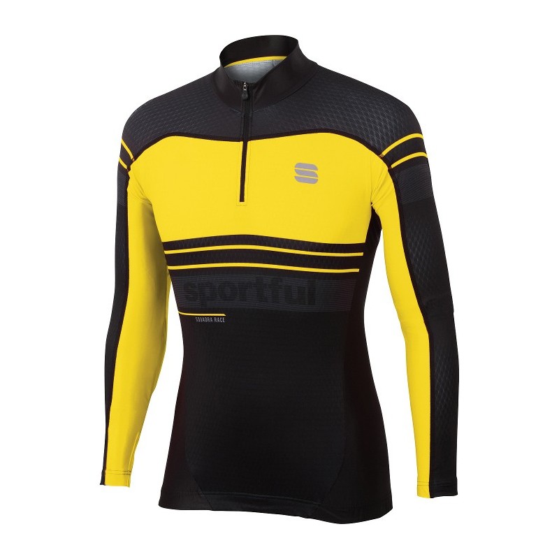 Sportful Squadra Race Top svart - gul Sportful Squadra Race Top svart - gul